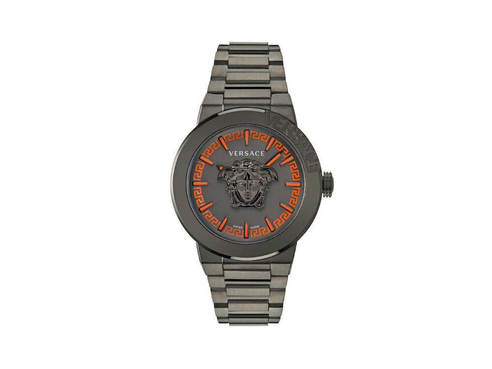 Versace Medusa Infinite Gent Quartz Watch, PVD, Black, 47 mm, VE7E00723