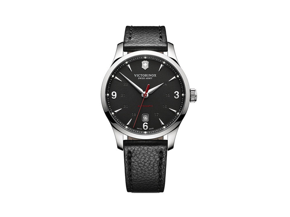 Victorinox Alliance Automatic Watch, Stainless Steel 316L, Black, 40mm, V241668