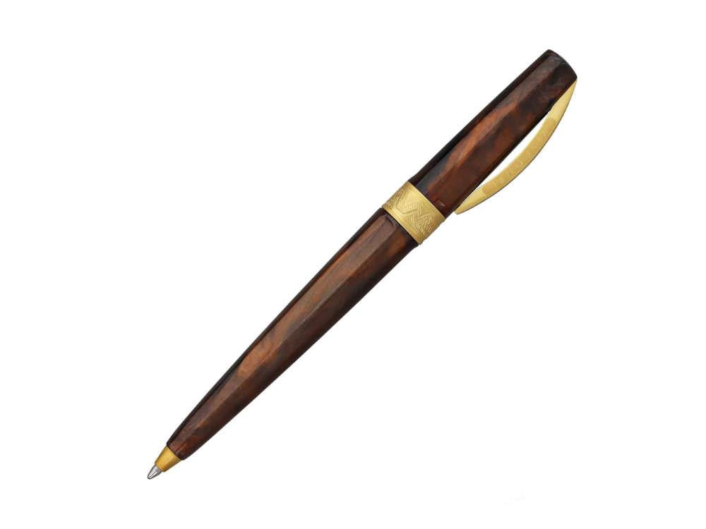 Visconti Mirage Mythos Apollo Ballpoint pen, Resin, Brown, KP07-08-BP
