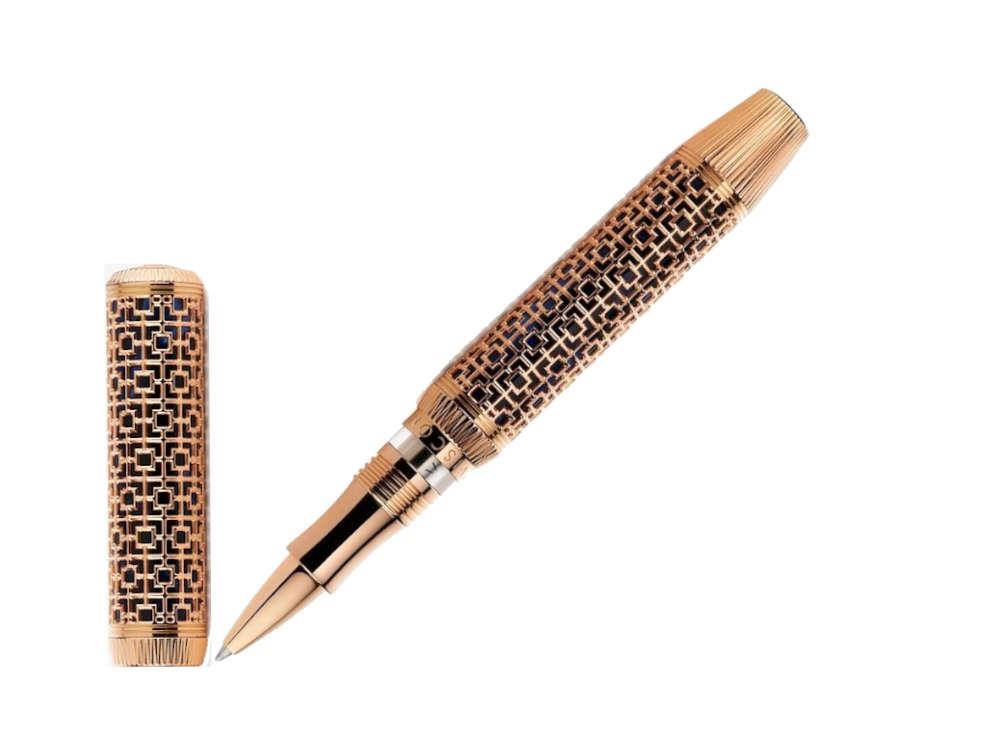 Visconti Looking East Rollerball pen, Rose Gold, Limited Edition, KP46-01-RB