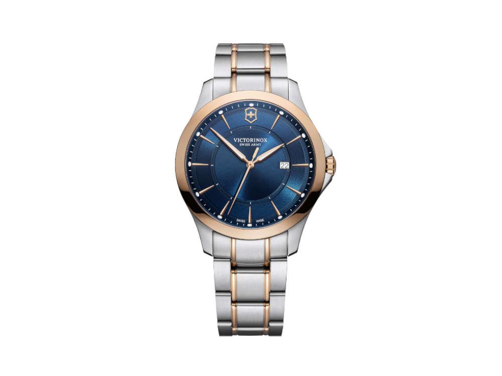 Victorinox Alliance Gent Quartz Watch, Stainless Steel, Blue, 40 mm, V241911