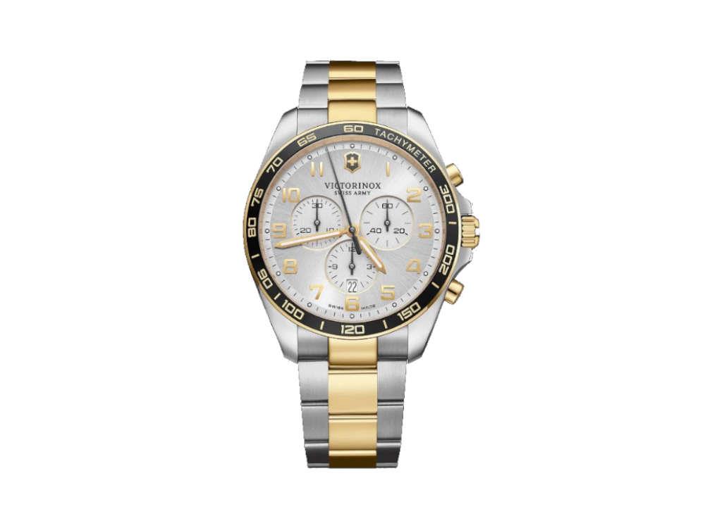 Victorinox Fieldforce Classic Chrono Quartz Watch, White, 42 mm, V241903