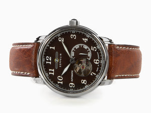 Zeppelin LZ 127 Graf Zeppelin Automatic Watch, Brown, 40 mm, 7666-4