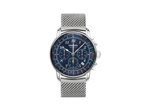 Zeppelin LZ126 Los Angeles Automatic Watch, Blue, 42 mm, Chronograph, 7624M-3